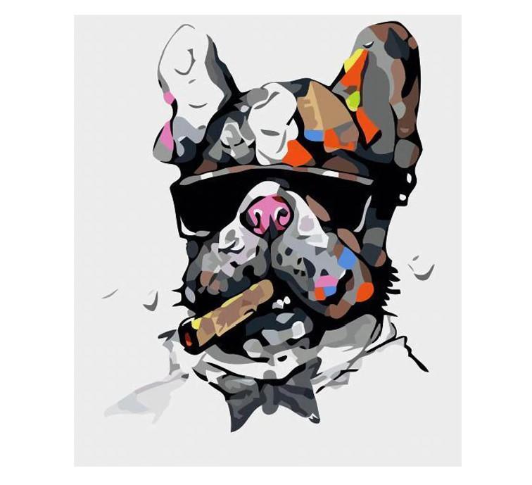 Swag Bulldog - Paint by Numbers